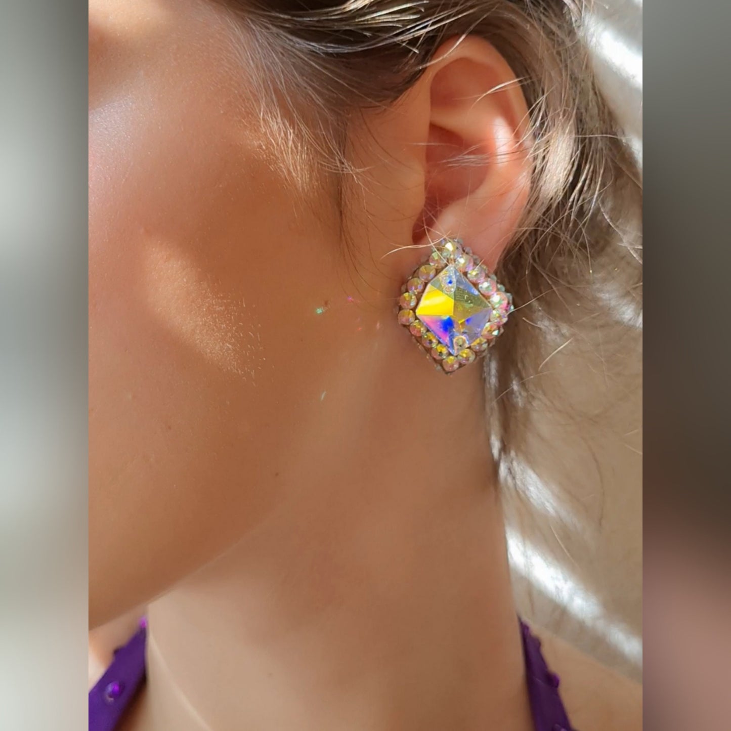 Earrings-romb | ZRALKO™